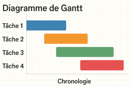 diagramme de Gantt